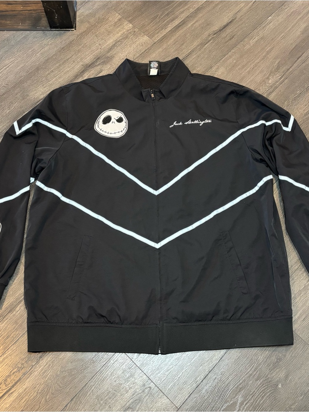 Disney Nightmare Before Christmas Jack Skellington Windbreaker BoxLunch 2XL